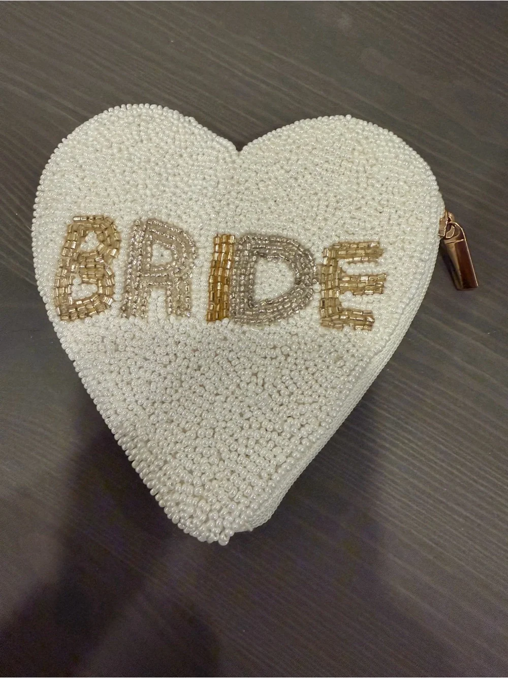 Bride Beaded Coin Purse